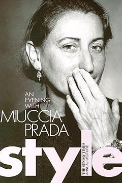 i think that using fashion for politics it h prada|Miuccia Prada, Luxury.